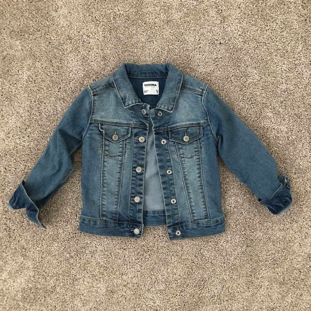 Childrens denim jacket size 5